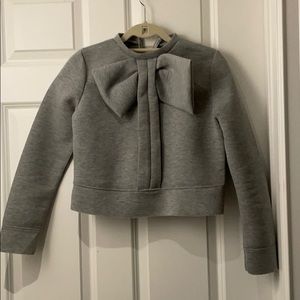Bow sweatshirt